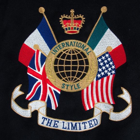 90's The Limited International Wool and Leather Varsity Jacket - Picture 5 of 9